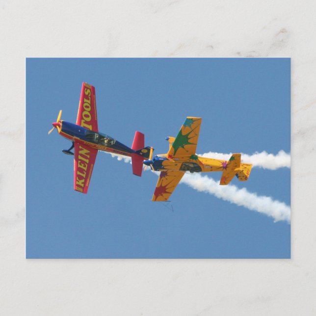 Gyroskopische Aerobatik Postkarte (Vorderseite)