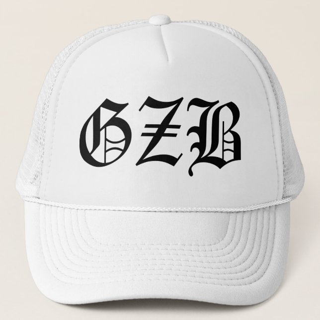 GZB | Gizibe Baddest weibliches KPOP Truckerkappe (Vorderseite)