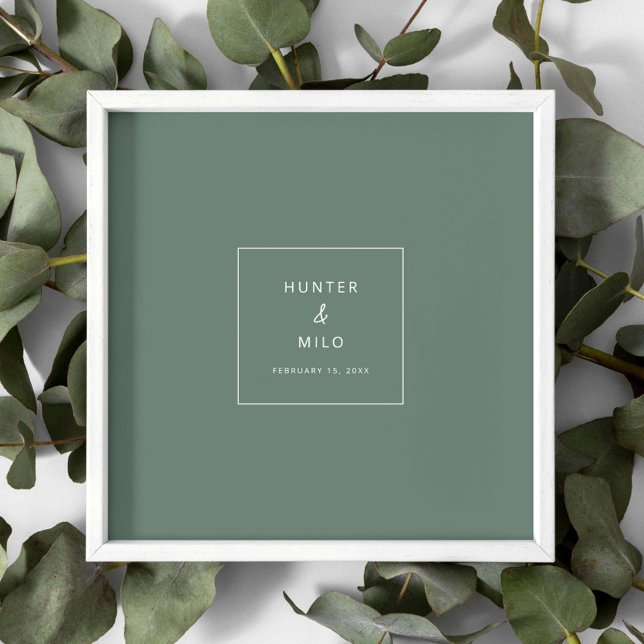 H100 Signer Mariage Poster Keepsaké Décor (Créateur téléchargé)