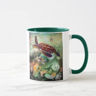 H1MZ, CBjork seaturtle Tasse