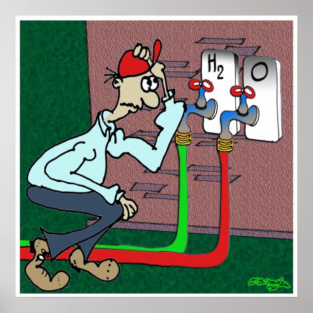 H2- & O-Faucets Poster (Vorne)