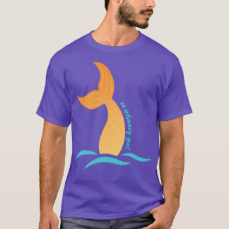 H2O Kein normaler Girl Mermaid Schwanz Wave Ocean T-Shirt