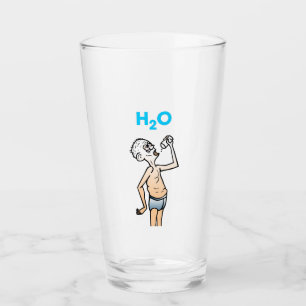H2O Le verre humain de soif