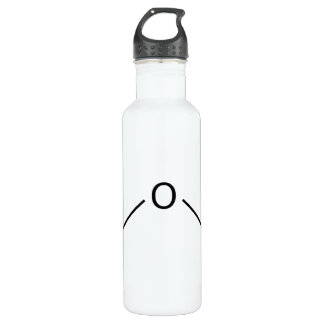 H2O Molekül Trinkflasche