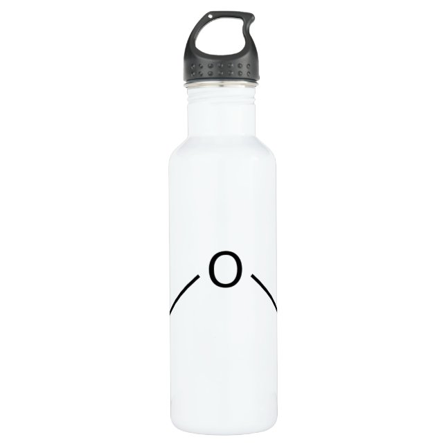H2O Molekül Trinkflasche (Vorderseite)