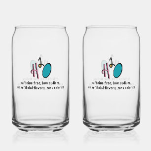 H2O Null Kalorien Glas