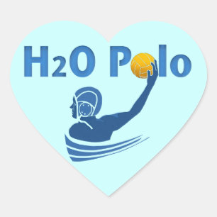 H2O Polo Heart Sticker