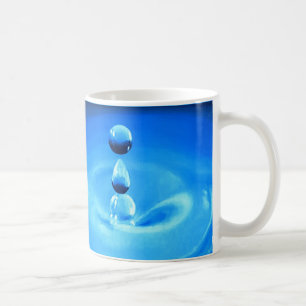 H2O-Tropfen Kaffeetasse
