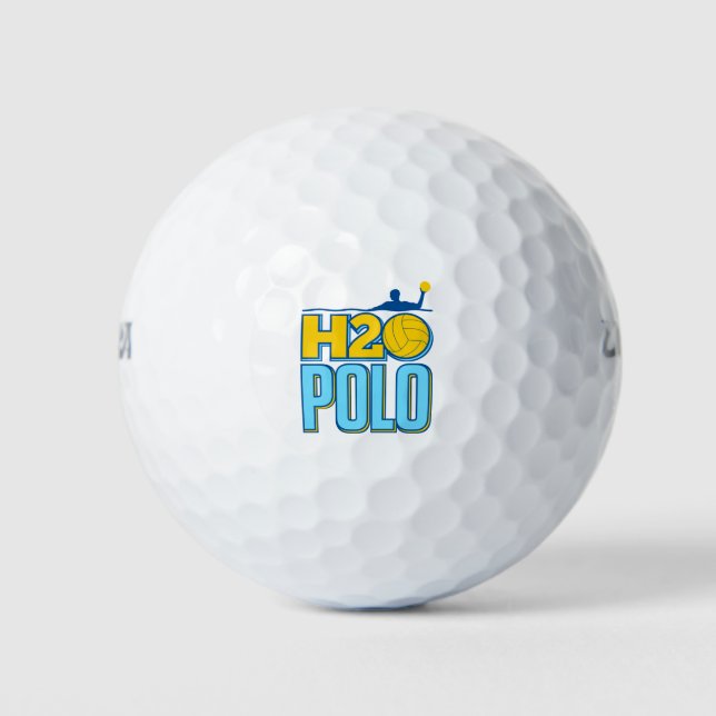 H2O Water Polo Golfball (Vorderseite)