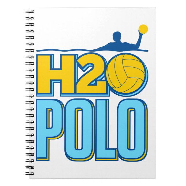 H2O Water Polo Notizblock (Vorderseite)