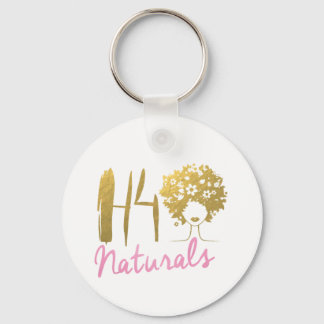 H40 Naturals Round Schlüsselanhänger