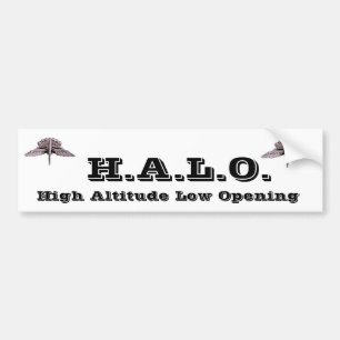 H.A.L.O. AUTOAUFKLEBER