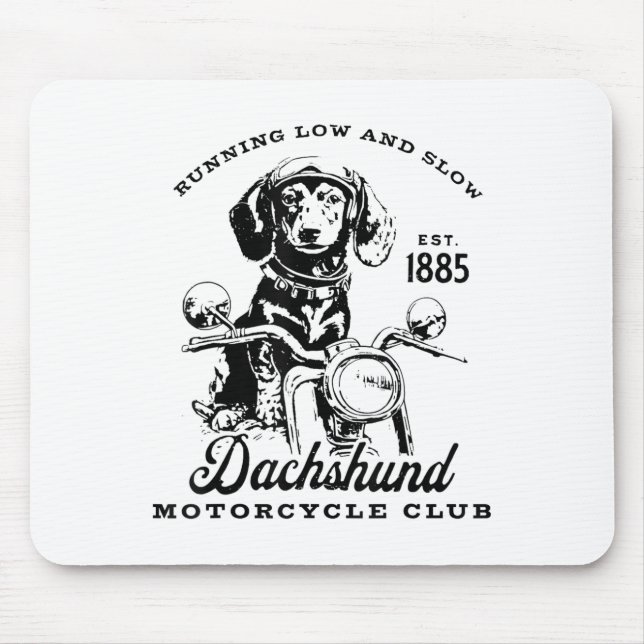 H&amp;h New Life Clothing Uni-adults Dachshund Mot Mousepad (Vorne)