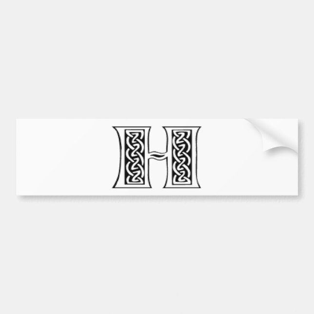 H AUTOAUFKLEBER (Vorne)