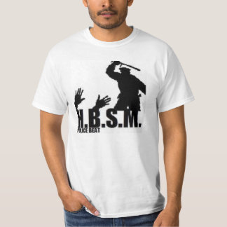 H.B.S.M. Polizei schlug Logo-Shirt T-Shirt