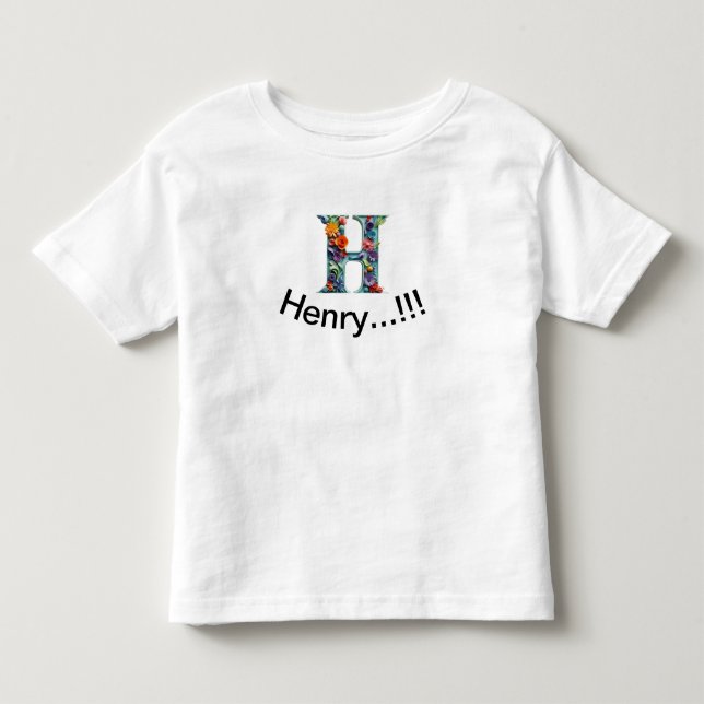 H, benannt kleinkind t-shirt (Vorderseite)