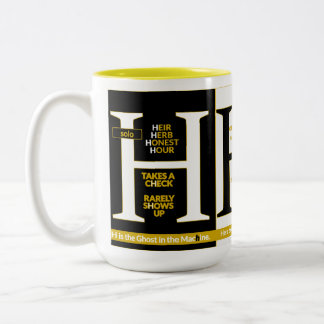 H | Der Geist in der Maschine – Alfa Sity Tasse