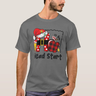 H für Headstart Leben Funny Christmas Start T-Shirt