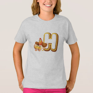 H für Henne T-Shirt