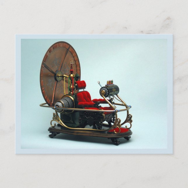 H.G. Die Zeitmaschine Postkarte (Vorderseite)
