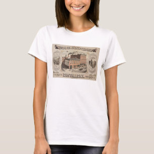 H. & H. Reiners Distillery Gebäude in Brooklyn, Ny T-Shirt