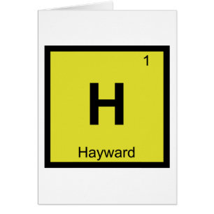 H - Hayward Kalifornien Chemie Periodensystem