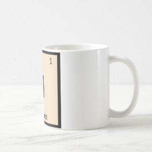 H - Hummus Vorspeise Chemie Periodensystem Kaffeetasse
