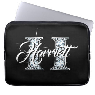 H Imitate Diamond Monogram Laptopschutzhülle