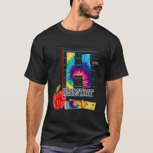 H ist für den ersten Tag der Schule für die Vorab- T-Shirt