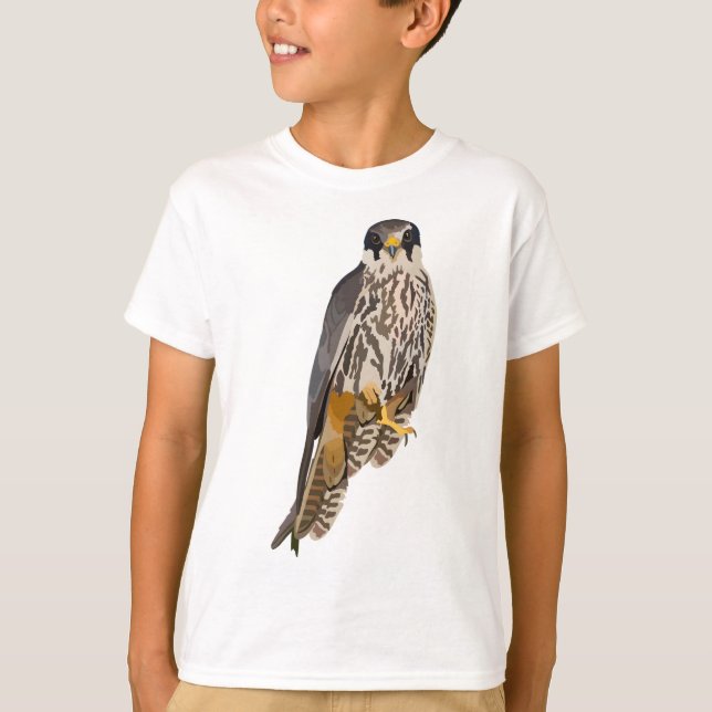 H ist für Hobby Falcon T-Shirt (Vorderseite)