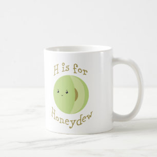 H ist für Honeydew Kaffeetasse