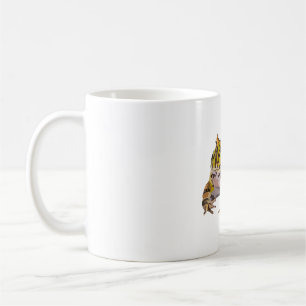 H ist für Horned Frog Kaffeetasse