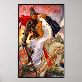 H J Ford Vintag Illustration Poster