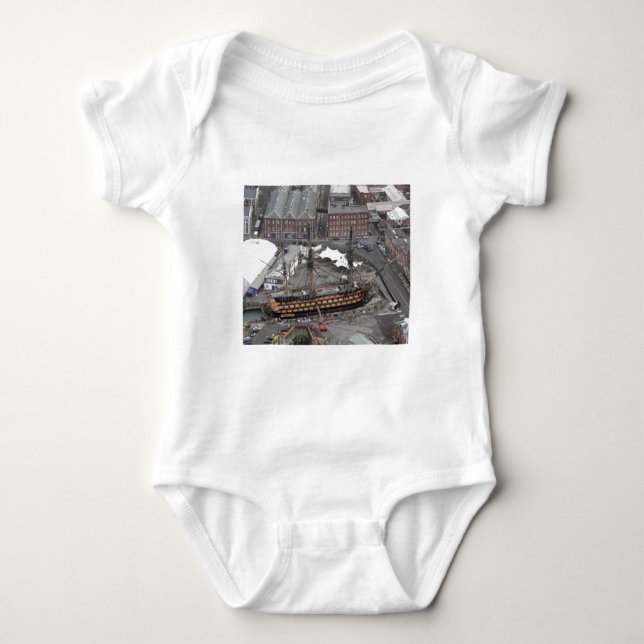 H.M.S. Sieg Baby Strampler (Vorderseite)