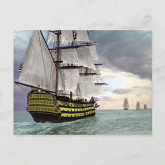 H M S Sieg Postkarte