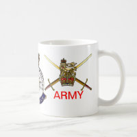 H.M. Tasse de l'armée du vétéran de forces armées
