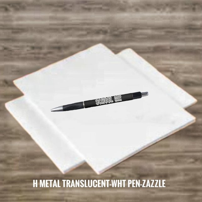 H. Metal Translucent-wht Kugelschreiber (Von Creator hochgeladen)