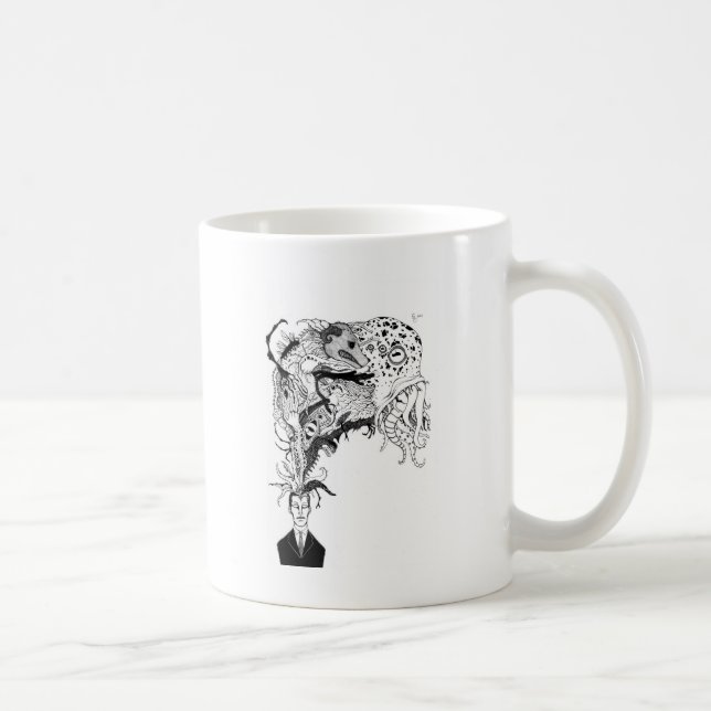 H.P. Lovecrafts Monster Kaffeetasse (Rechts)