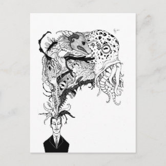 H.P. Monster der Lovecraft Postkarte