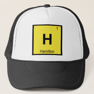 H - Periodische Tabelle der Chemie aus Hamilton Ne Truckerkappe