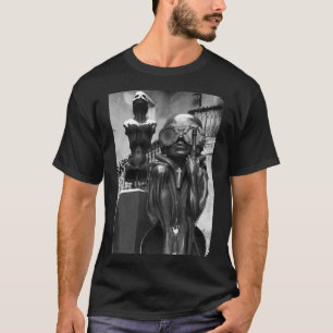 H R Giger Museum Baby Bullet Statue. Gruyeres T-Shirt