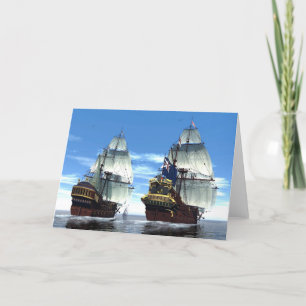 H S Prince William und Escort Karte