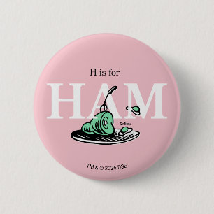"H steht für HAM"   Alphabet-Design Button