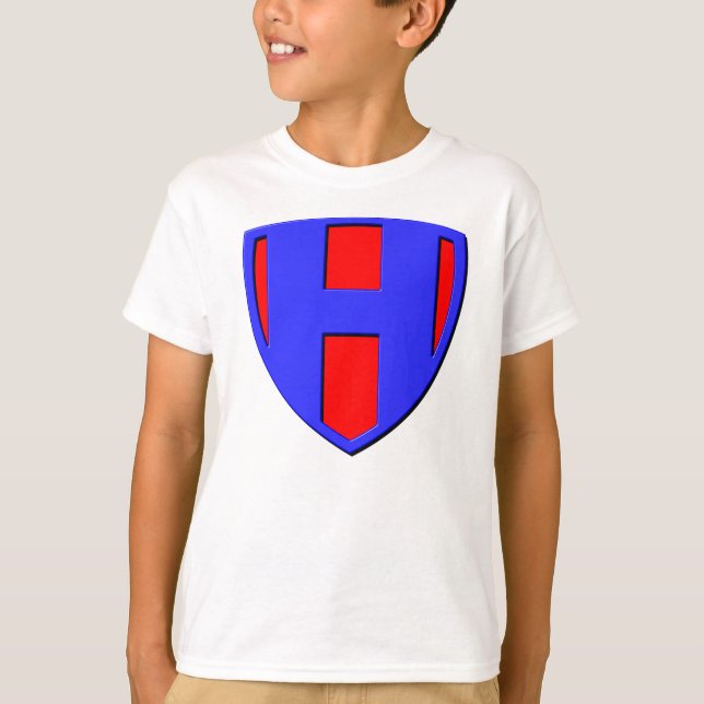 H T-Shirt (Vorderseite)