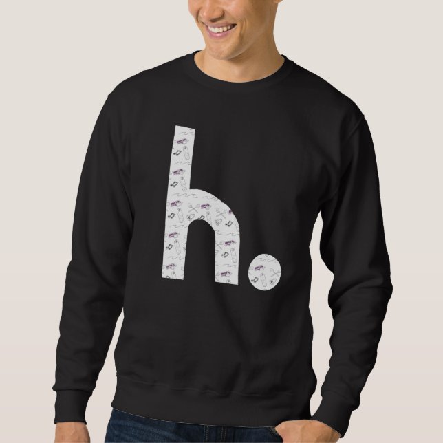 h-T-Shirt Sweatshirt (Vorderseite)