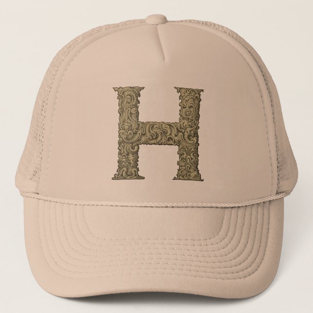H - The Falck Alphabet (Golden) Truckerkappe (Vorderseite)