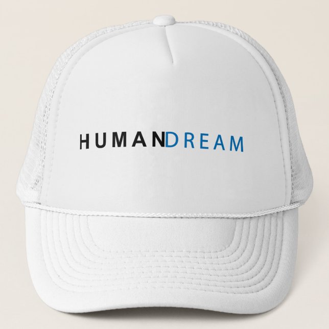 H U M A ND R E A M Logo Trucker Hut Truckerkappe (Vorderseite)