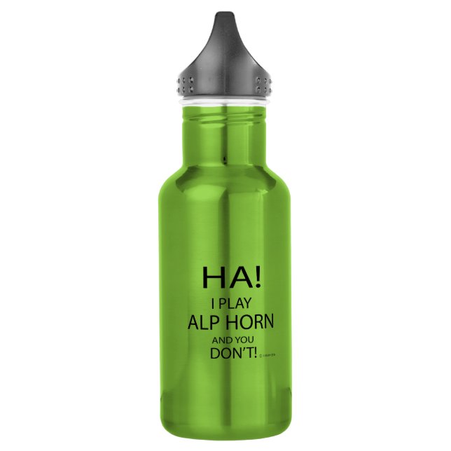 Ha Alphorn Edelstahlflasche (Links)