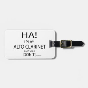 Ha Alto Clarinet Gepäckanhänger