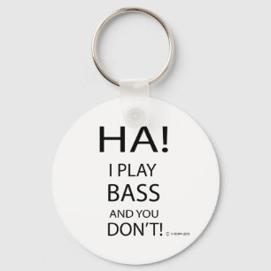 Ha Bass Schlüsselanhänger